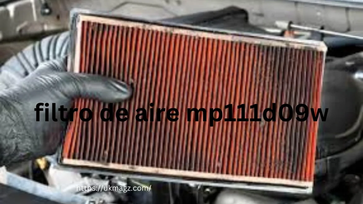 Filtro de aire mp111d09w: Benefits for Engine Performance